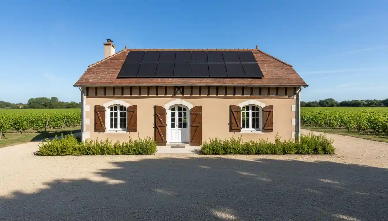 Installation de Panneaux Solaires à Pomerol, Château Gazin