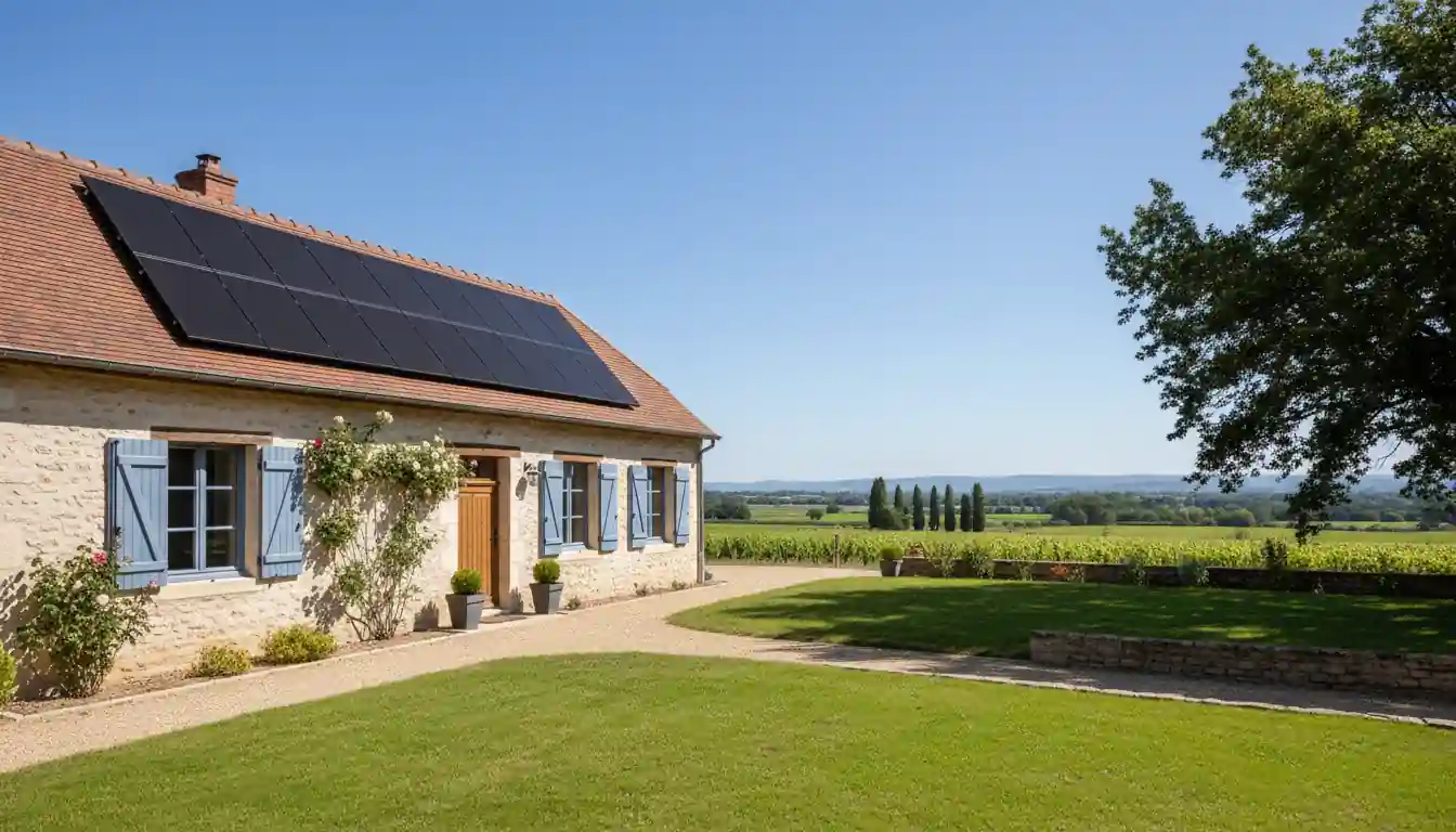 Installation de Panneaux Solaires à Pomerol, Guillot