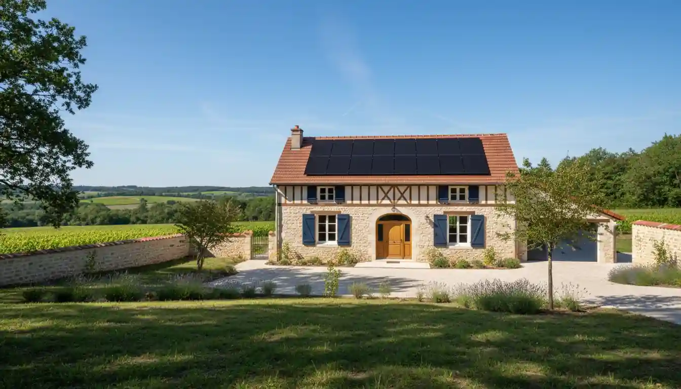 Installation de Panneaux Solaires à Pomerol, Maillet